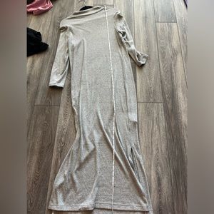 Grey maxi dress large